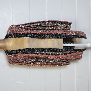 Simply Noelle S/M Open Front Cardigan Boucle Office